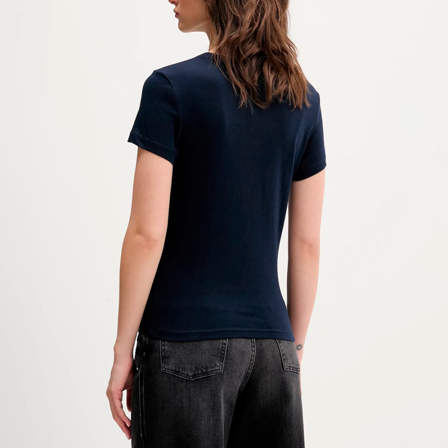 t-shirt-slim-fit-avec-imprime-de-marque