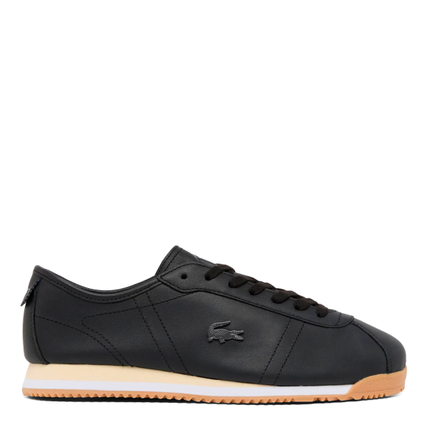 Lacoste Baskets basses en cuir Club - 42 Noir- Ref.