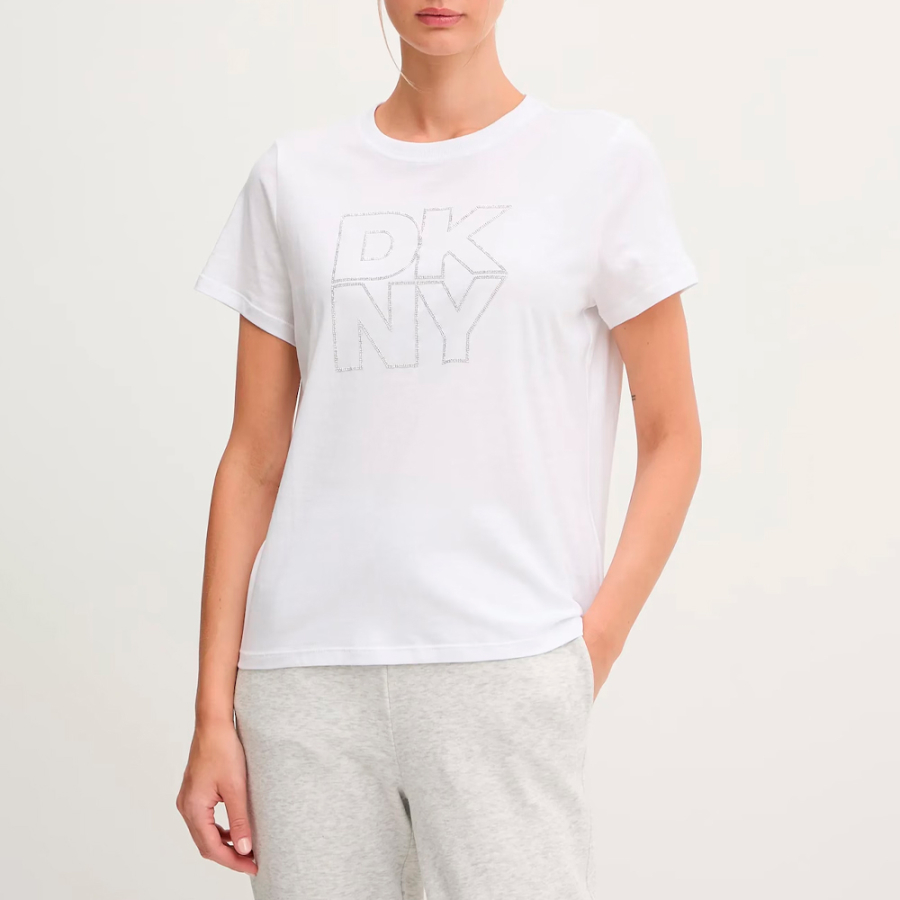 t-shirt-mit-strass-logo