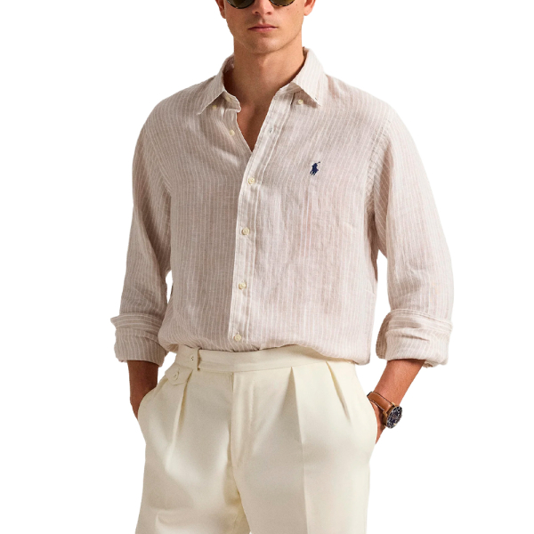 Ralph Lauren T-shirts Multicolore - CHEMISE TISSE 710B15594006 - XL - Ref 127 €