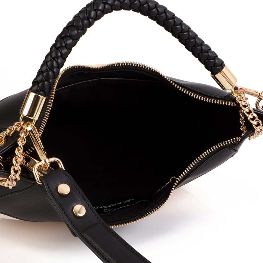 two-tone-leather-and-canvas-effect-hobo-bag two-tone-leather-and-canvas-effect-hobo-bag