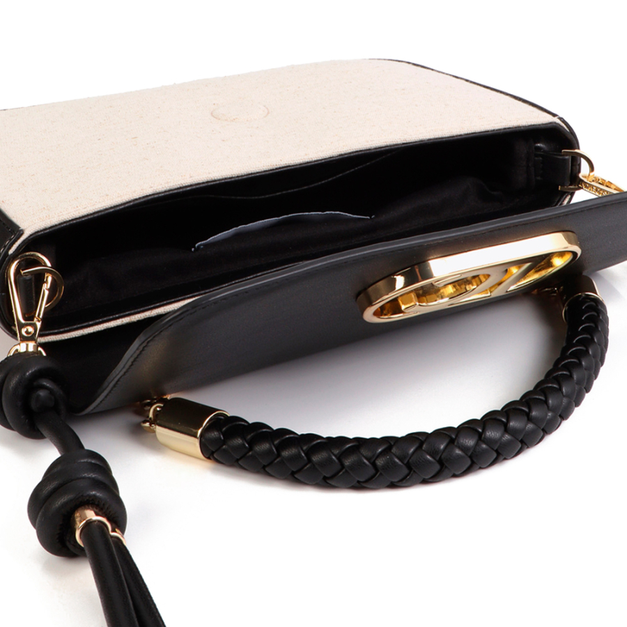 two-tone-faux-leather-flap-shoulder-bag two-tone-faux-leather-flap-shoulder-bag
