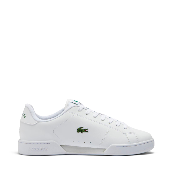 Lacoste Baskets en cuir pour hommes Carnaby Cup - 40 Blanc- Ref 77 €
