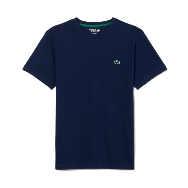 Lacoste T-shirts Bleu marine - T-shirt de sport ultra-sec motif crocodile - XL - Ref 49 €