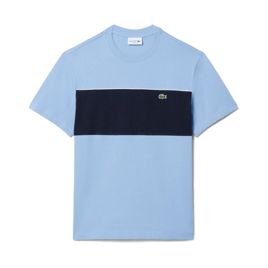 baumwoll-t-shirt-mit-farbblocken