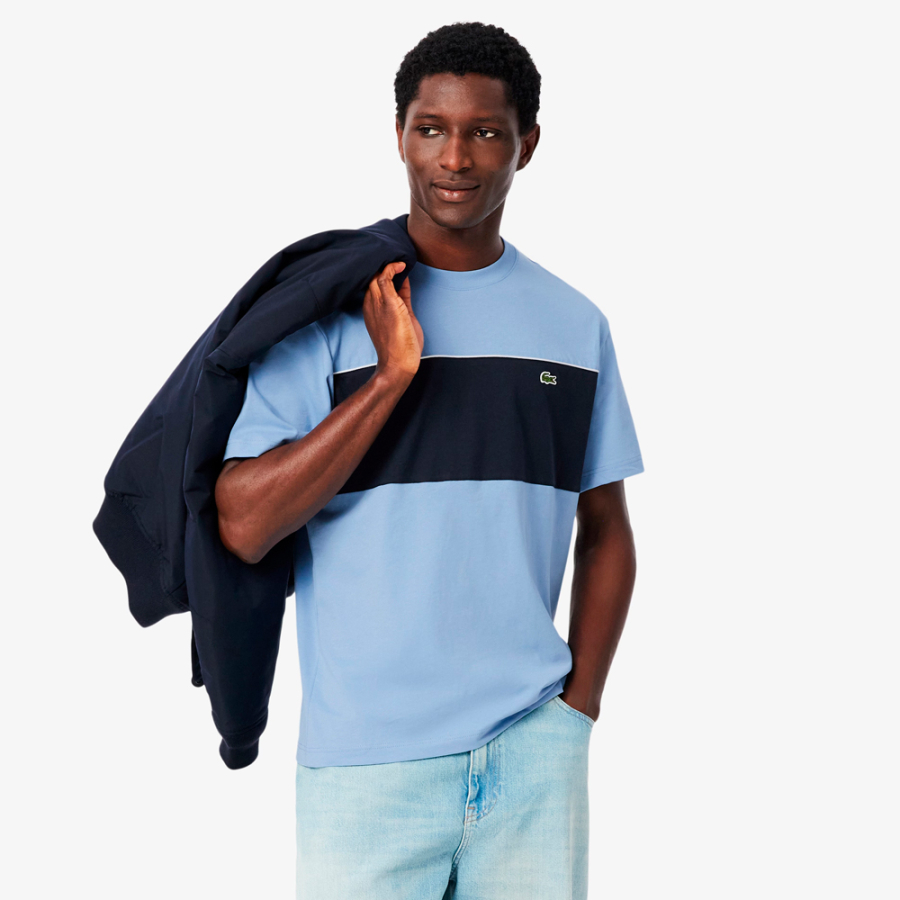 t-shirt-in-cotone-con-blocchi-di-colore