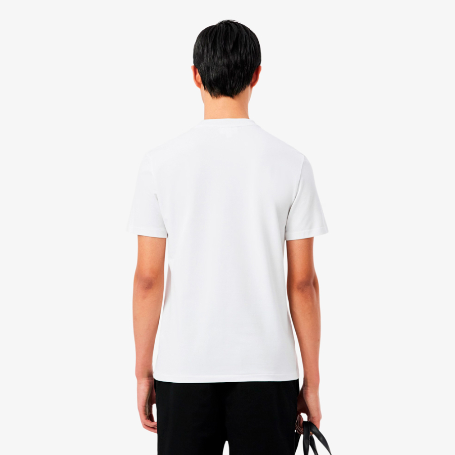 t-shirt-en-pique-avec-details-de-marque-jacquard