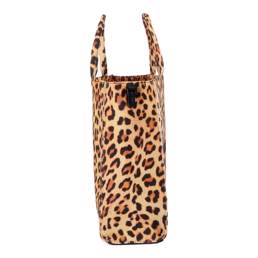 leopardenmuster-stofftasche