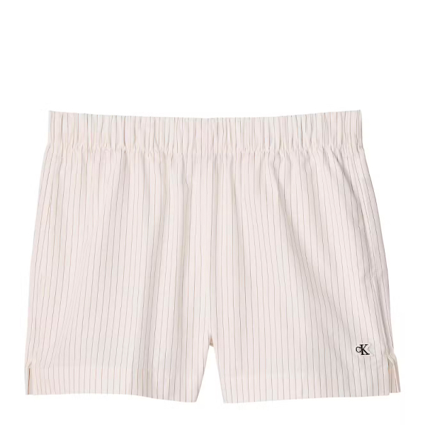 Calvin Klein Pantalons Beige - SHORTS EN POPLINE CHINOISE - L - Ref 70 €