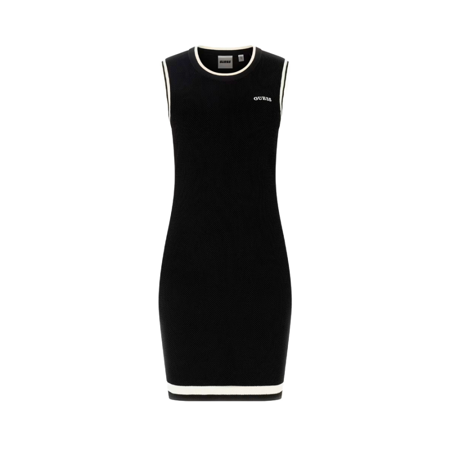 robe-courte-en-melange-de-viscose robe-courte-en-melange-de-viscose