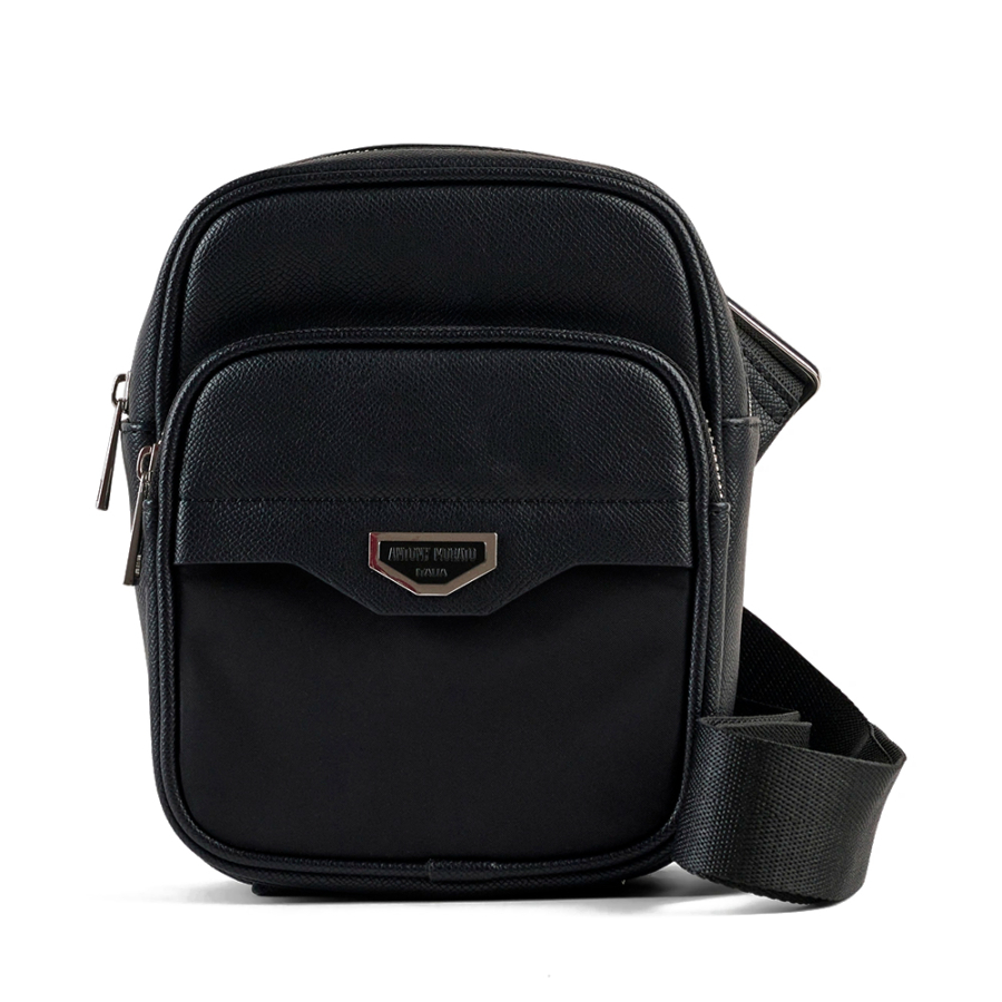 nylon-and-synthetic-leather-shoulder-bag