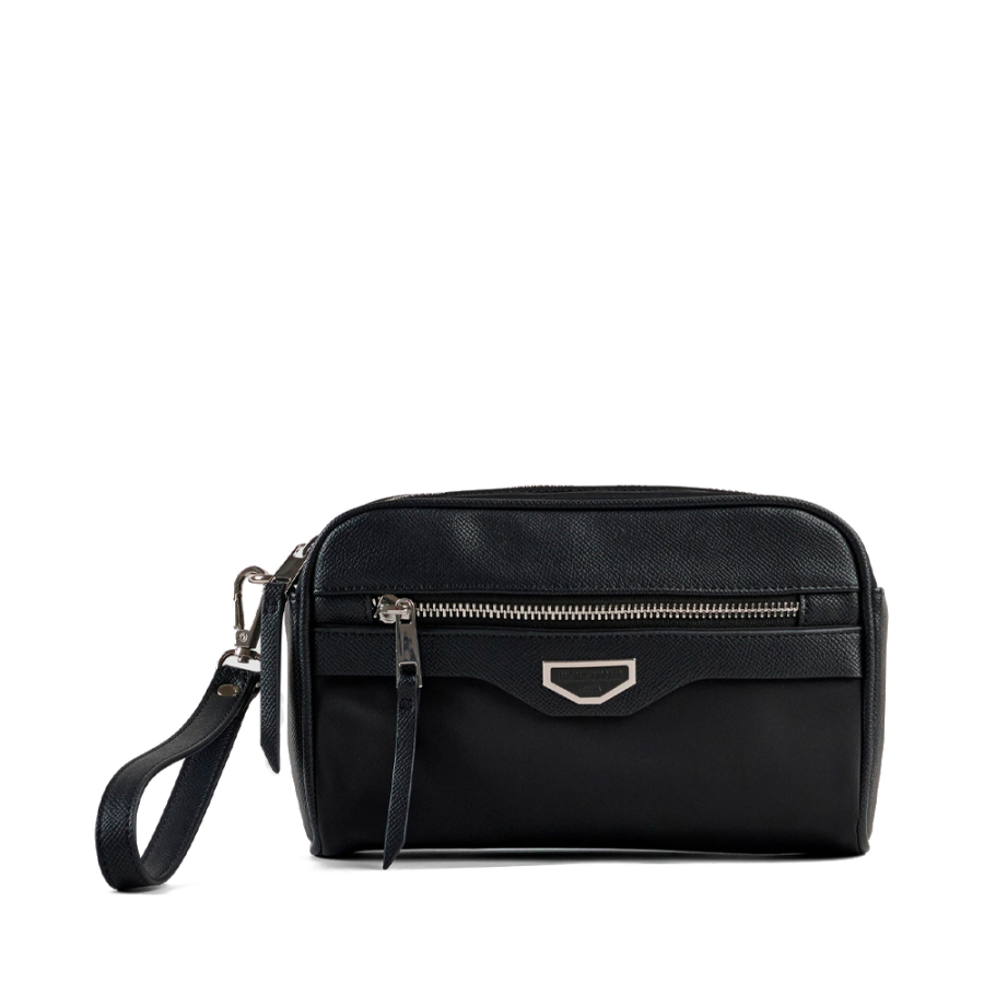 nylon-and-synthetic-leather-shoulder-bag