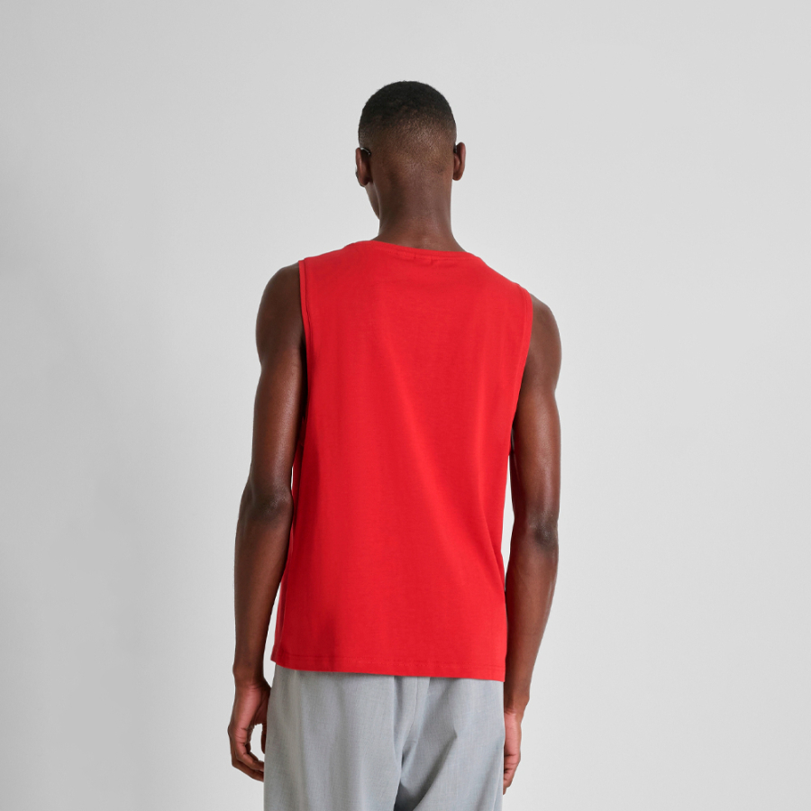 t-shirt-sans-manches-en-coton-coupe-classique-avec-logo