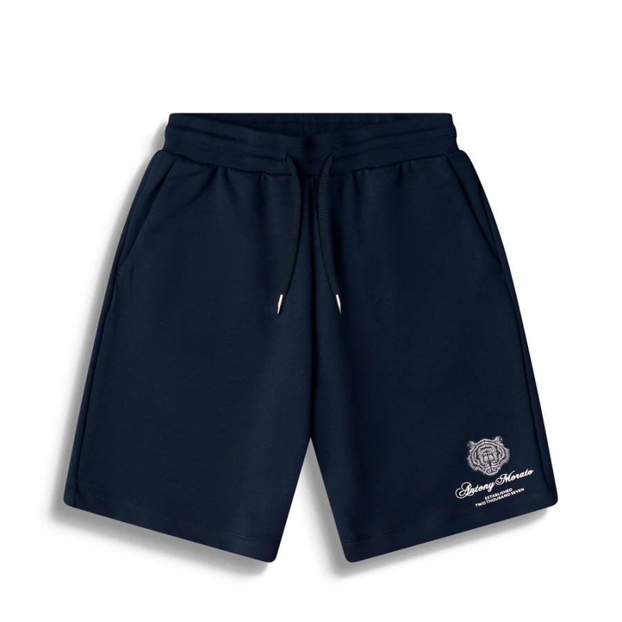 shorts-mit-tigerprint-in-regularer-passform