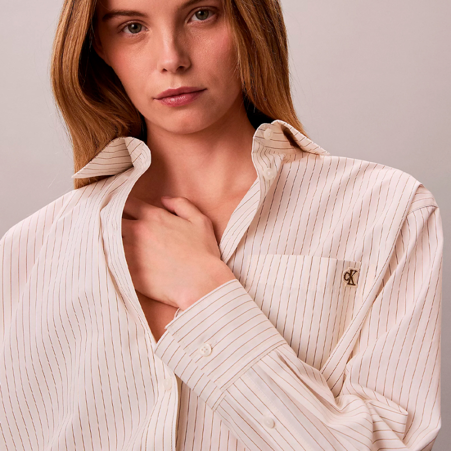 camicia-ampia-in-popeline-di-cotone-a-righe