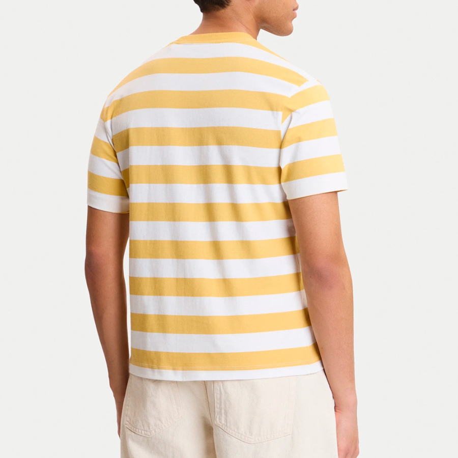 striped-t-shirt-with-logo