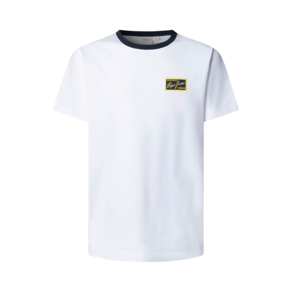 Pepe Jeans T-shirts Blanc - T-shirt Soren - M - Ref 26 €