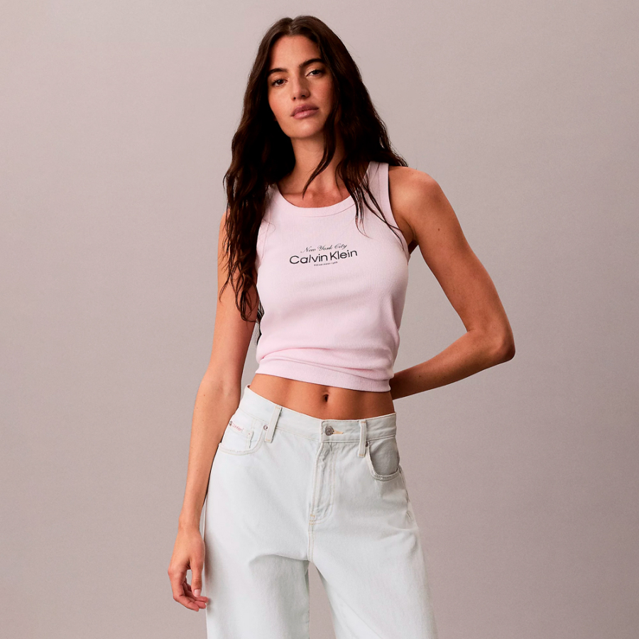 schmal-geschnittenes-geripptes-tanktop-aus-baumwolle