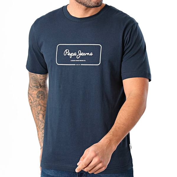 Pepe Jeans T-shirts Bleu marine - T-shirt Gilbert - XL - Ref 22 €