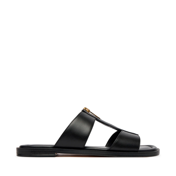 Michael Kors sandale en cuir Berkley - 38 Noir- Ref 81 €