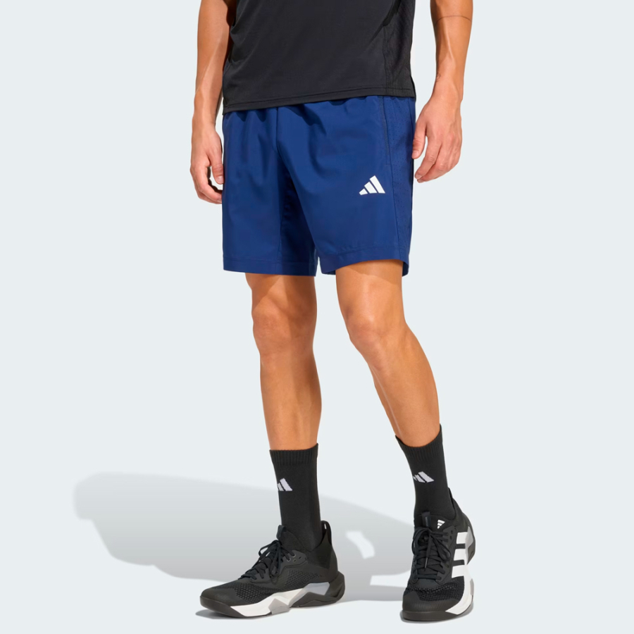 shorts-de-treino-essentials-base-em-tecido-plano