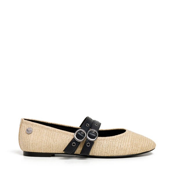 Pepe Jeans Ballerines double bride - 38 Beige- Ref 67 €
