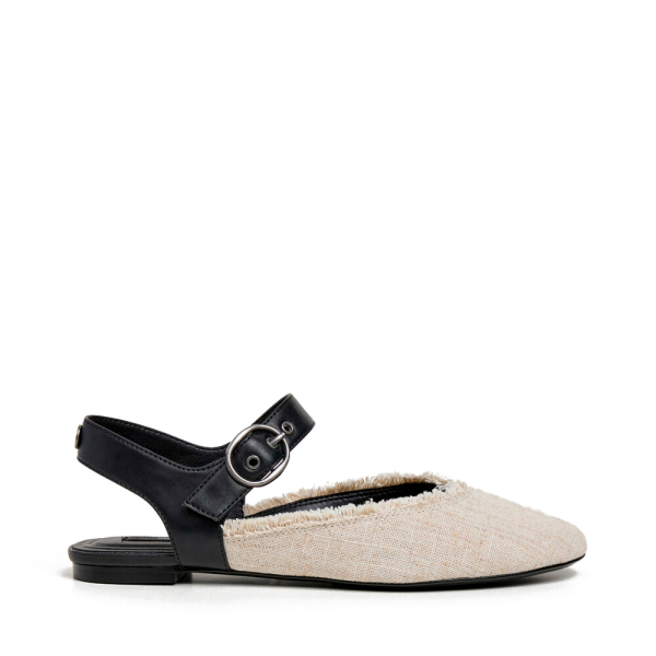Pepe Jeans Ballerines boucle - 39 Blanc- Ref 64 €