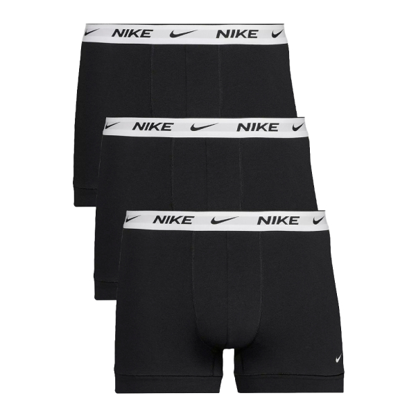 Nike Underwear Chaussettes Multicolore - Lot de 3 boxers en coton stretch essentiels - L - Ref 30 €