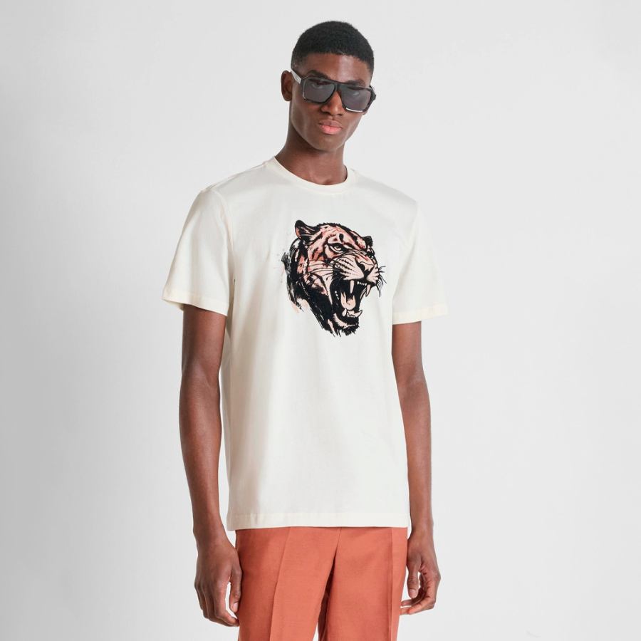 t-shirt-mit-normaler-passform-und-tigerprint