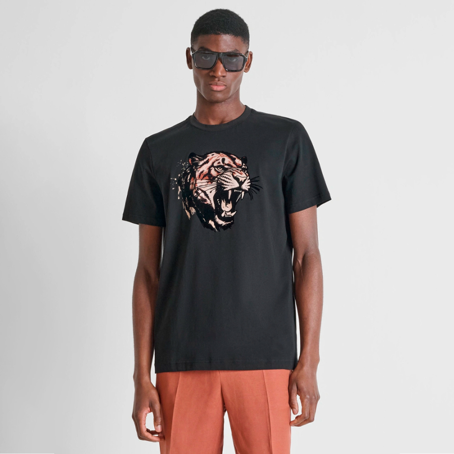 t-shirt-mit-normaler-passform-und-tigerprint