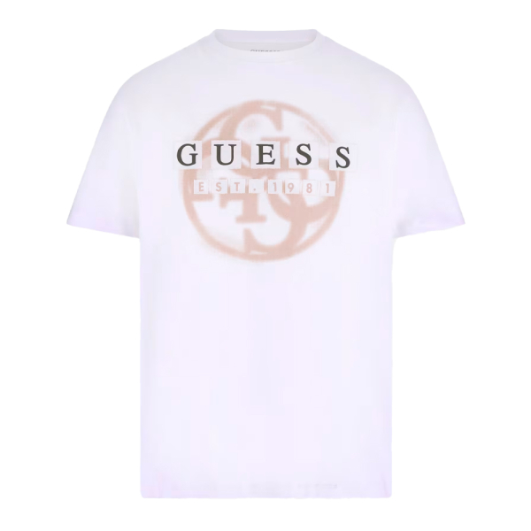 Guess T-shirts Blanc - T-shirt avec logo 4G - XXL - Ref 32 €