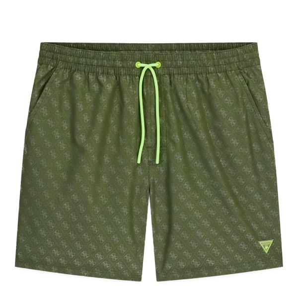 Guess Vtements de bain Vert - Maillots de bain avec logo 4G - M - Ref 49 €
