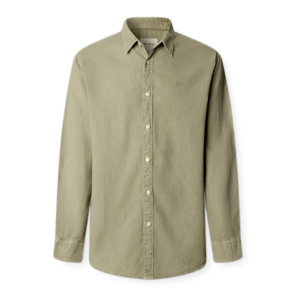 Pepe Jeans T-shirts Vert - Chemise teinte en pice coupe classique - M - Ref 52 €