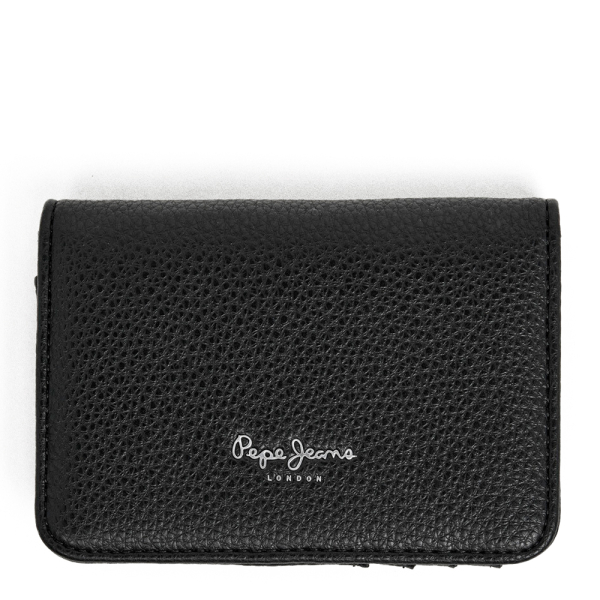 Pepe Jeans Portefeuille avec logo en relief - U Noir- Ref 30 €