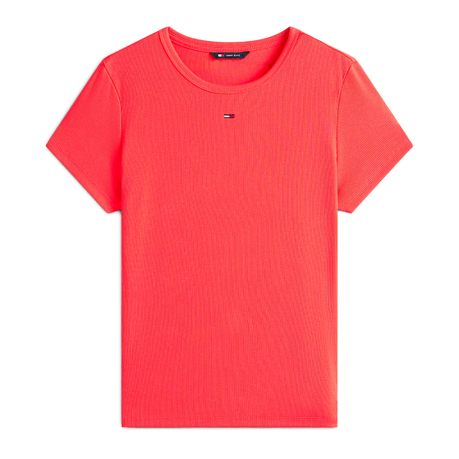 schmal-geschnittenes-geripptes-t-shirt-mit-rundhalsausschnitt