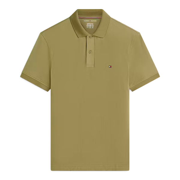 Tommy Hilfiger Polos Vert - Polo technique Performance coupe classique - S - Ref 67 €