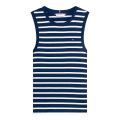 0X4-BRETON STRIPE DARK NIGHT / ECRU