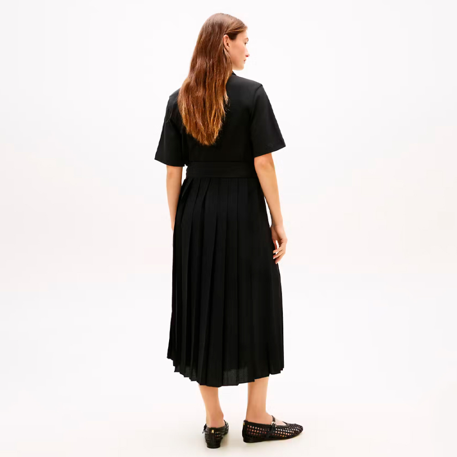 vestido-gold-button-mix-media