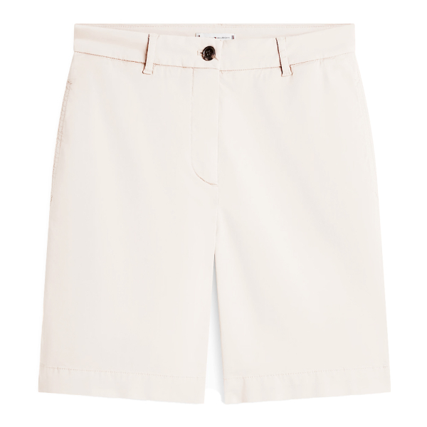 Tommy Hilfiger Pantalons Crme - Short chino en denim dlav classique - 34 - Ref 75 €