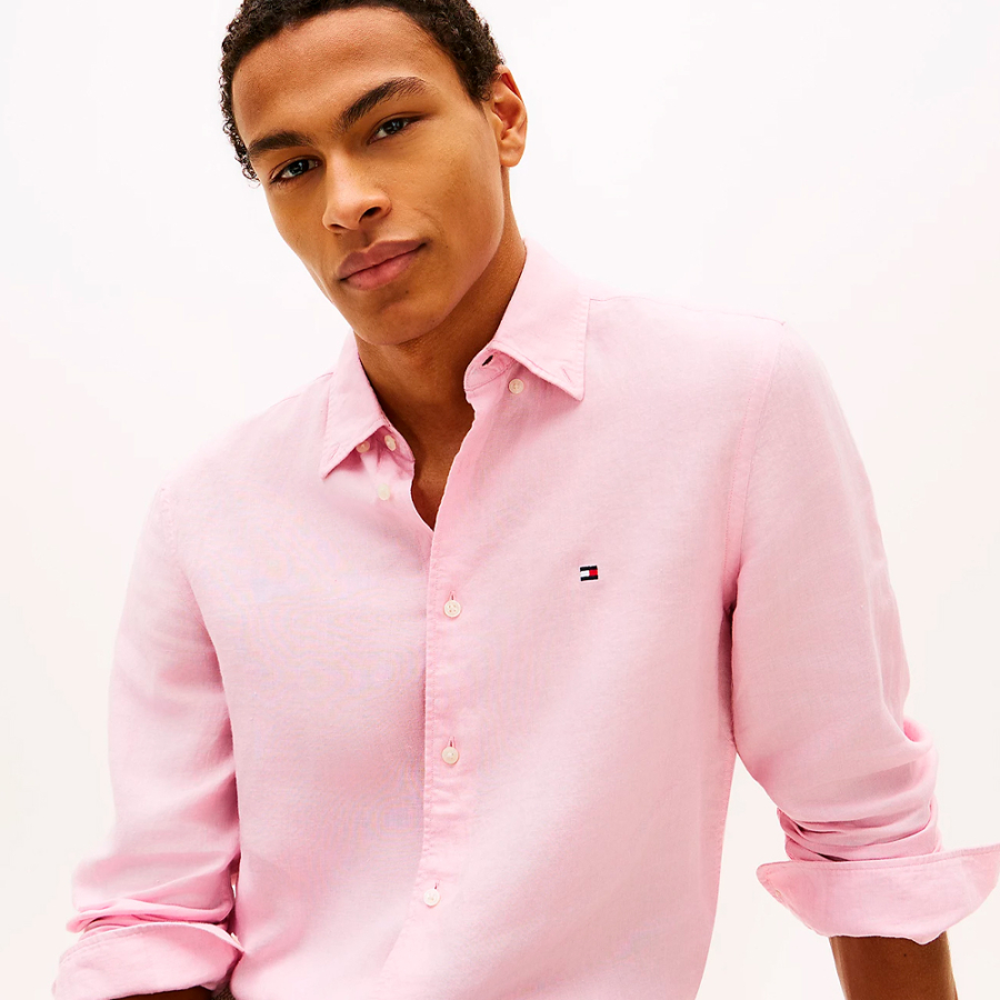 camisa-de-linho-regular-com-efeito-lavado