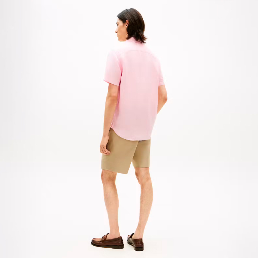 camisa-de-manga-curta-em-linho-com-efeito-lavado