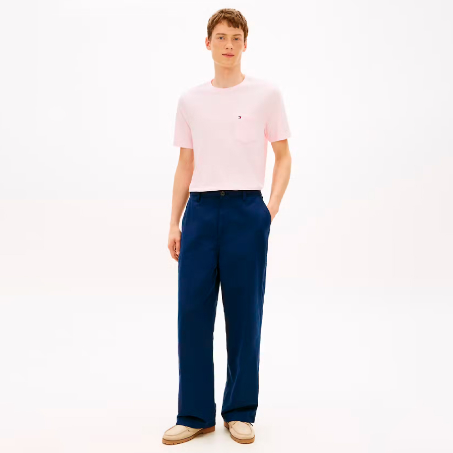 t-shirt-en-maille-a-col-rond