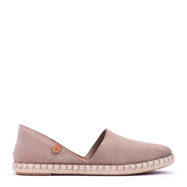 Verbenas Alpargatas Planas Carmen Serraje - 40 Gris- Ref 41 €