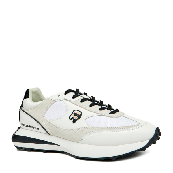 Karl Lagerfeld CHAUSSURE BLANCHE EN MLANGE DE DENTELLE - 43 Blanc- Ref 216 €