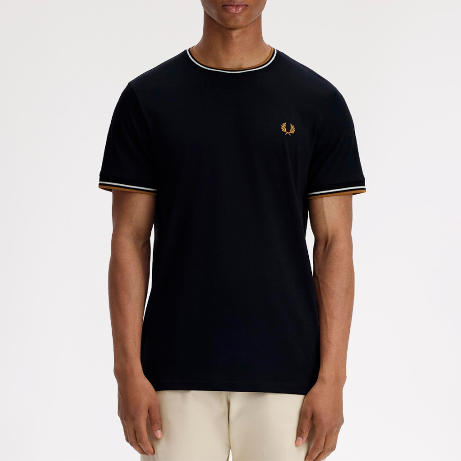 t-shirt-with-double-trim t-shirt-with-double-trim