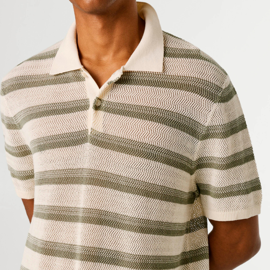 polo-a-righe-in-maglia