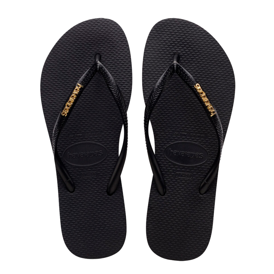 schmale-metallic-flip-flops-mit-logo