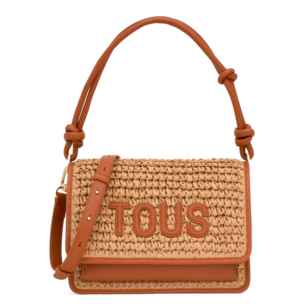 Tous Sac bandoulière en raphia M. Audree - U Beige- Ref.