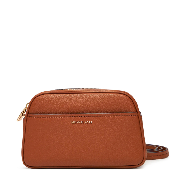 Michael Kors Petit sac bandoulire en cuir pour appareil photo Jet Set - U Brun- Ref 131 €