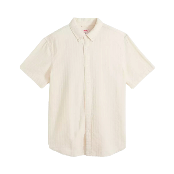 Levis T-shirts Beige - Chemise authentique boutons - S - Ref 53 €